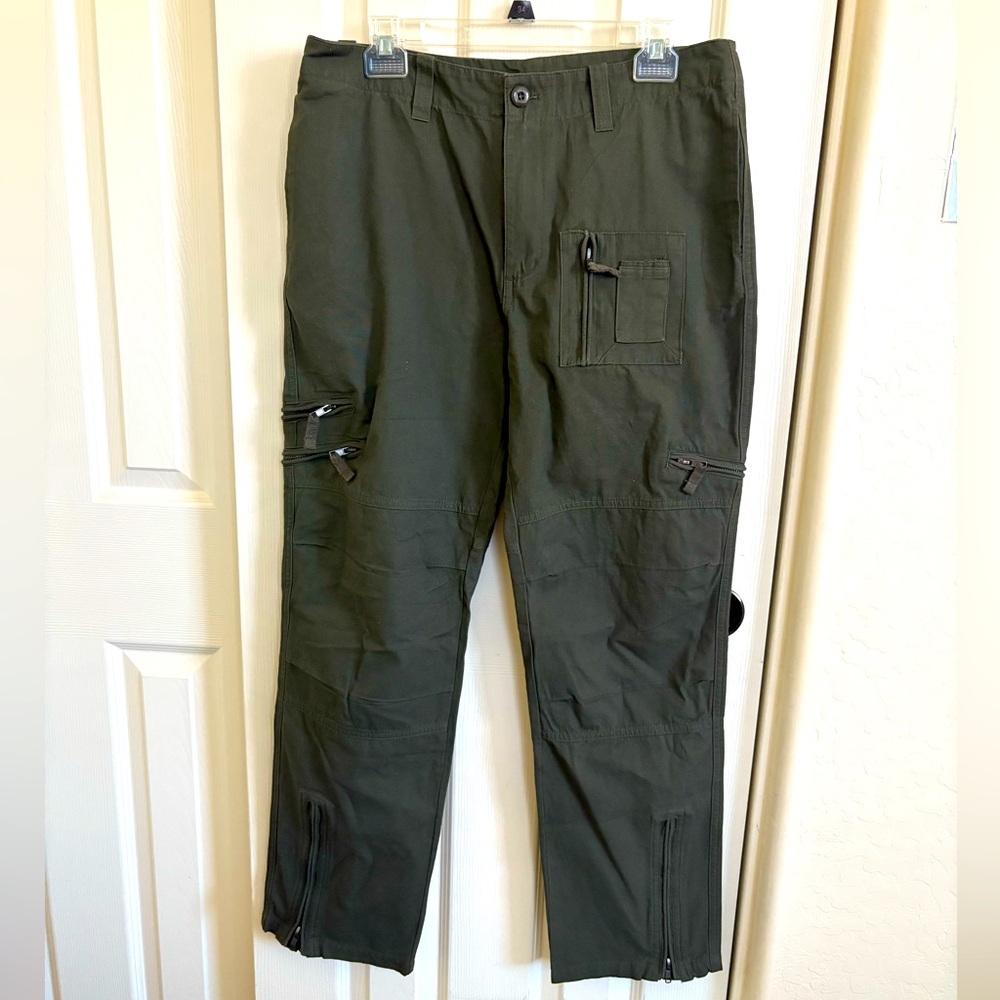 Men's Army Green Cargo Pants size 33